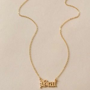 “Brat” Necklace
